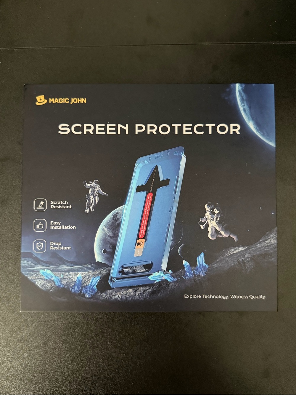MAGIC JOHN 2-Pack IPhone 17 Pro Max Screen Protector